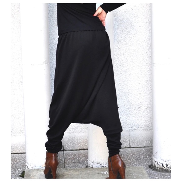 40 Made in France Chic Harem Pants - Picture 2 of 4